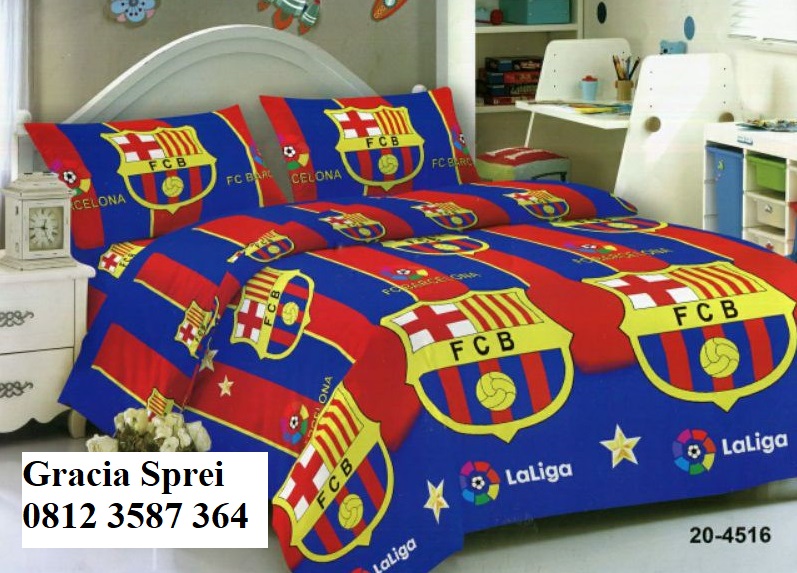 <p>Sprei Disperse Barcelona 20-4516 dengan motif s